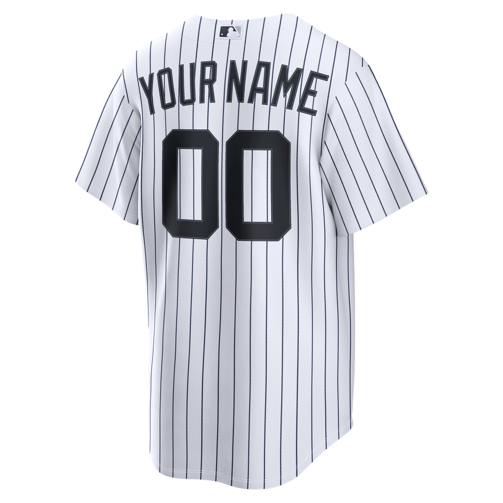 New York Yankees | Nike White Home Replica Custom Jersey