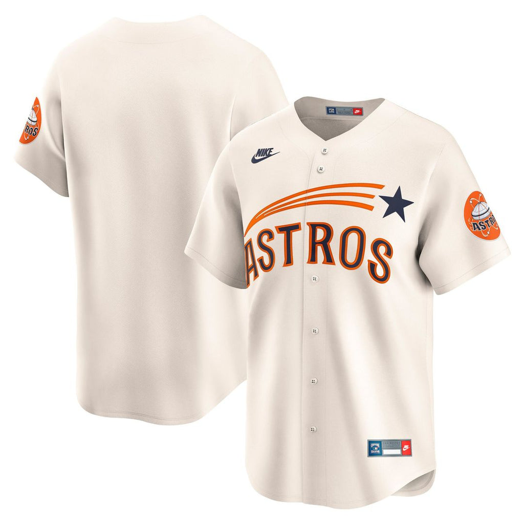 Houston Astros | Nike Cream Cooperstown Collection Limited Jersey
