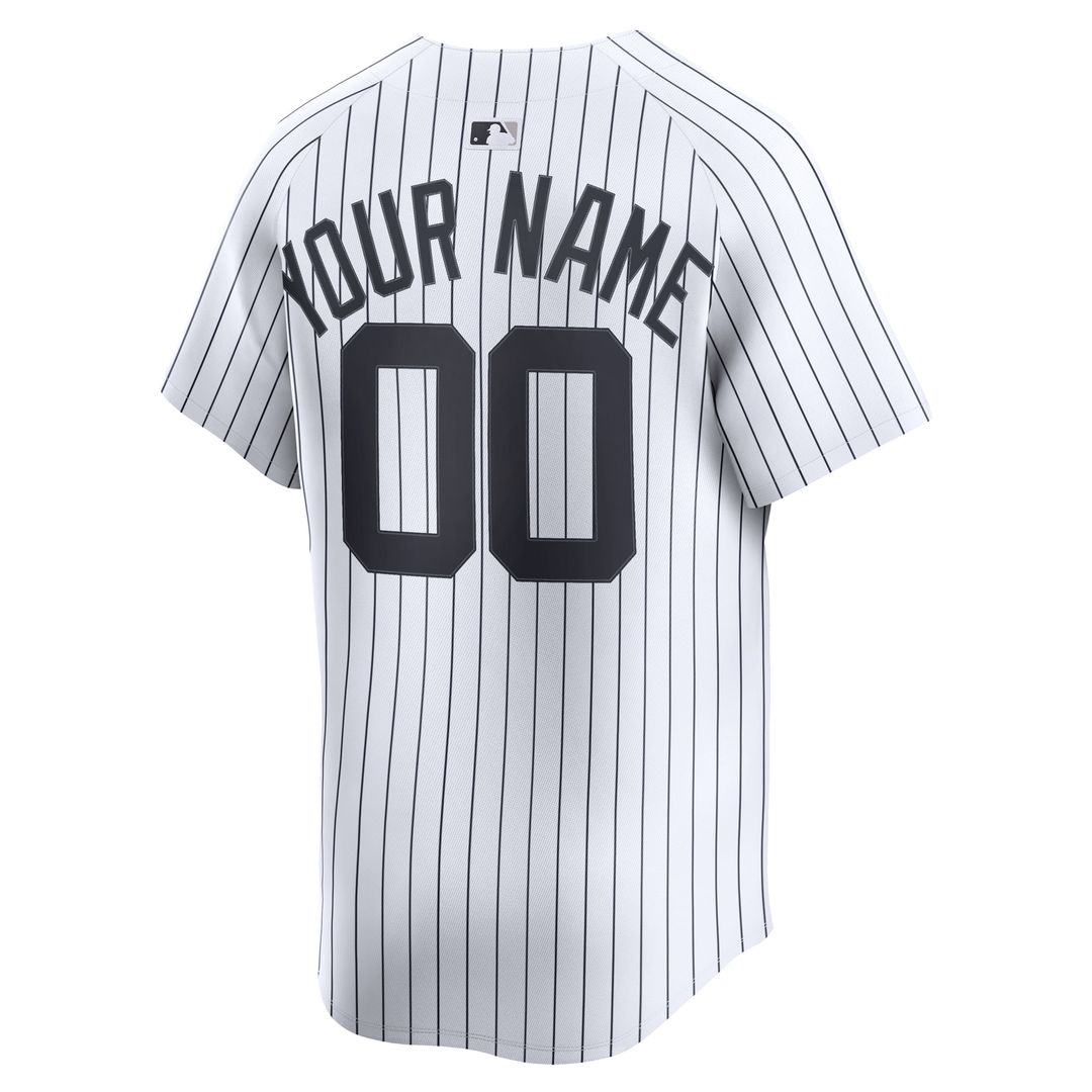 New York Yankees | Nike White Home Limited Custom Jersey
