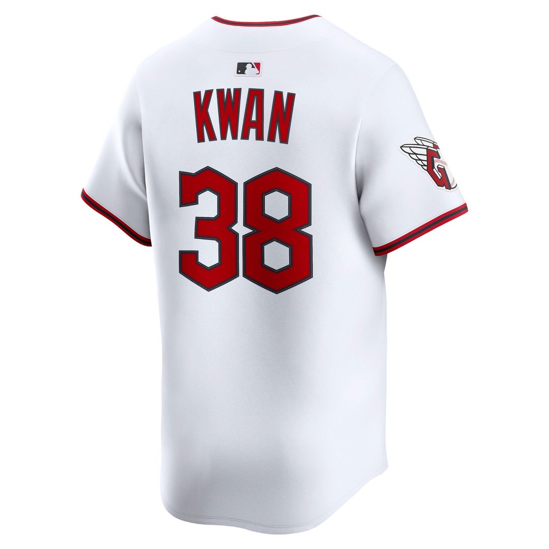 Cleveland Guardians Steven Kwan | Nike White Home Limited Player Jersey