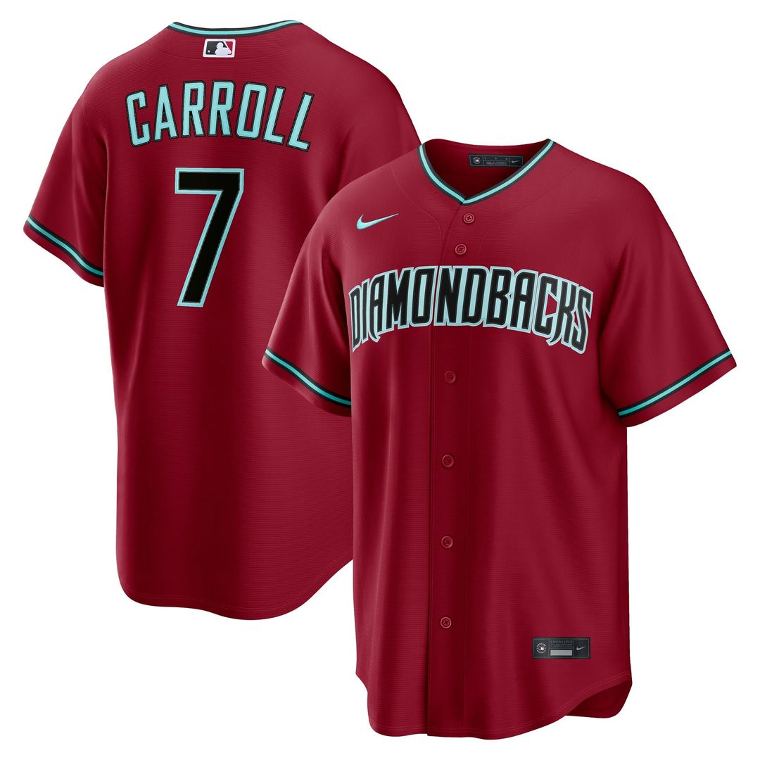 Arizona Diamondbacks Corbin Carroll | Nike Black Alternate Replica Jersey