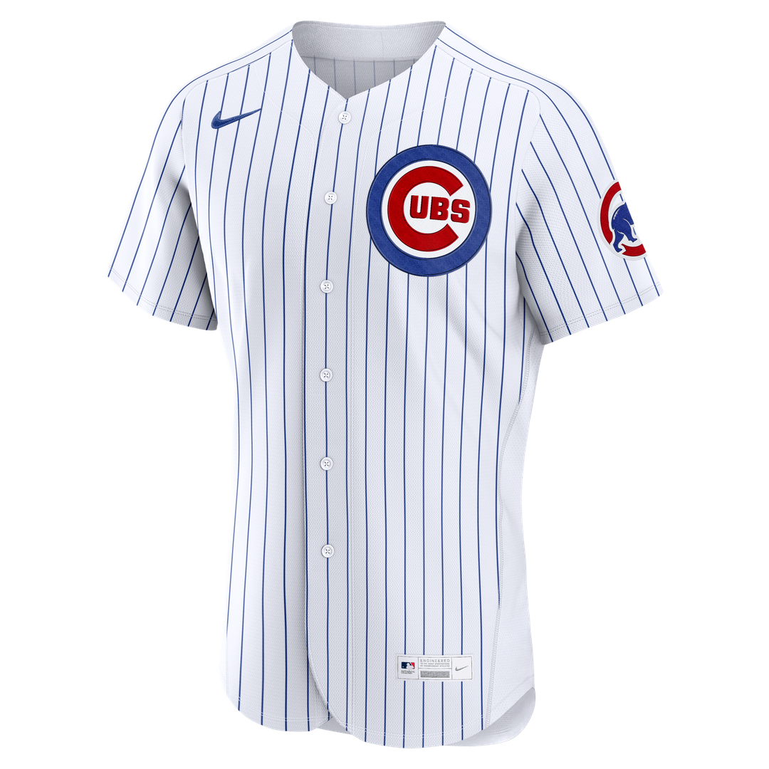 Chicago Cubs | Nike White Home Authentic Custom Jersey