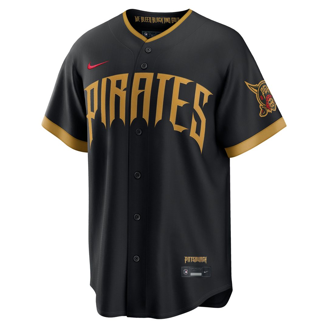 Pittsburgh Pirates | Nike Black 2026 City Connect Stadium Jersey