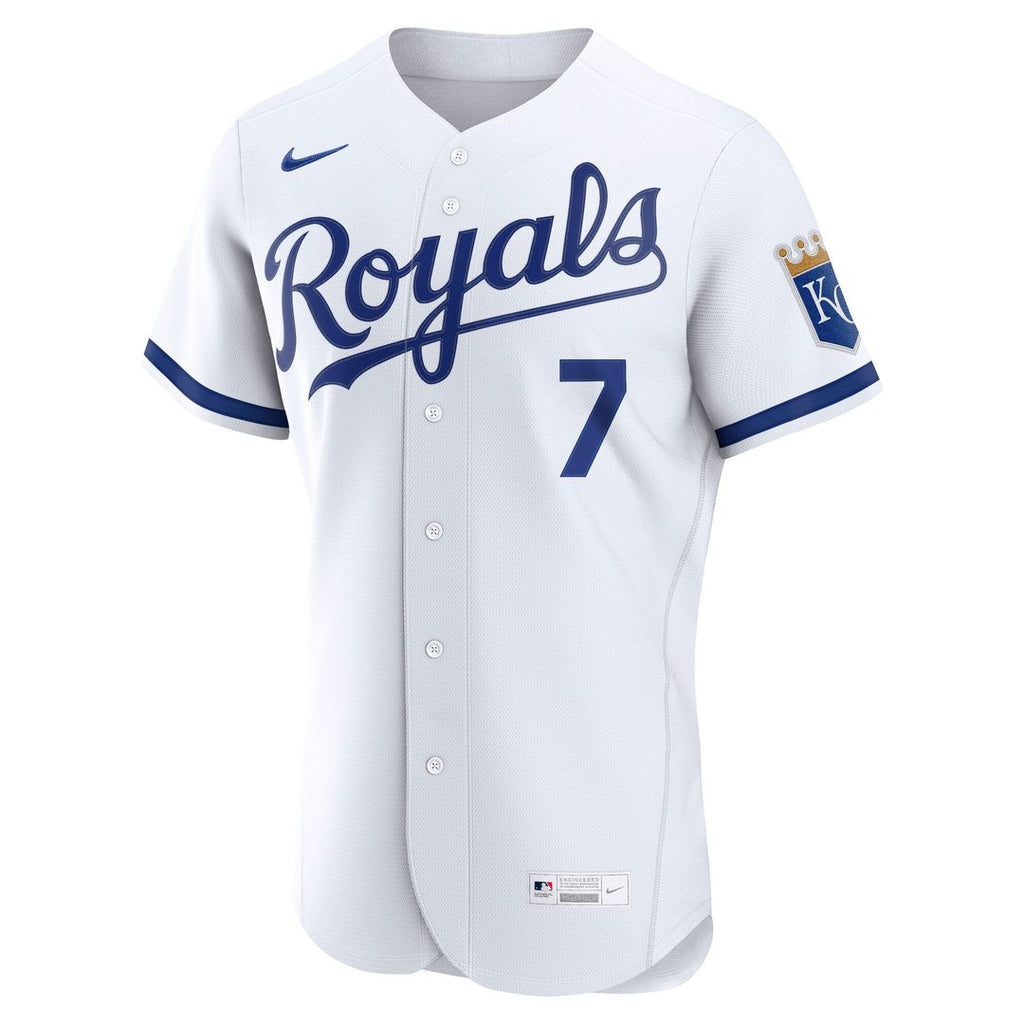 Kansas City Royals Bobby Witt Jr. | Nike White Authentic Jersey