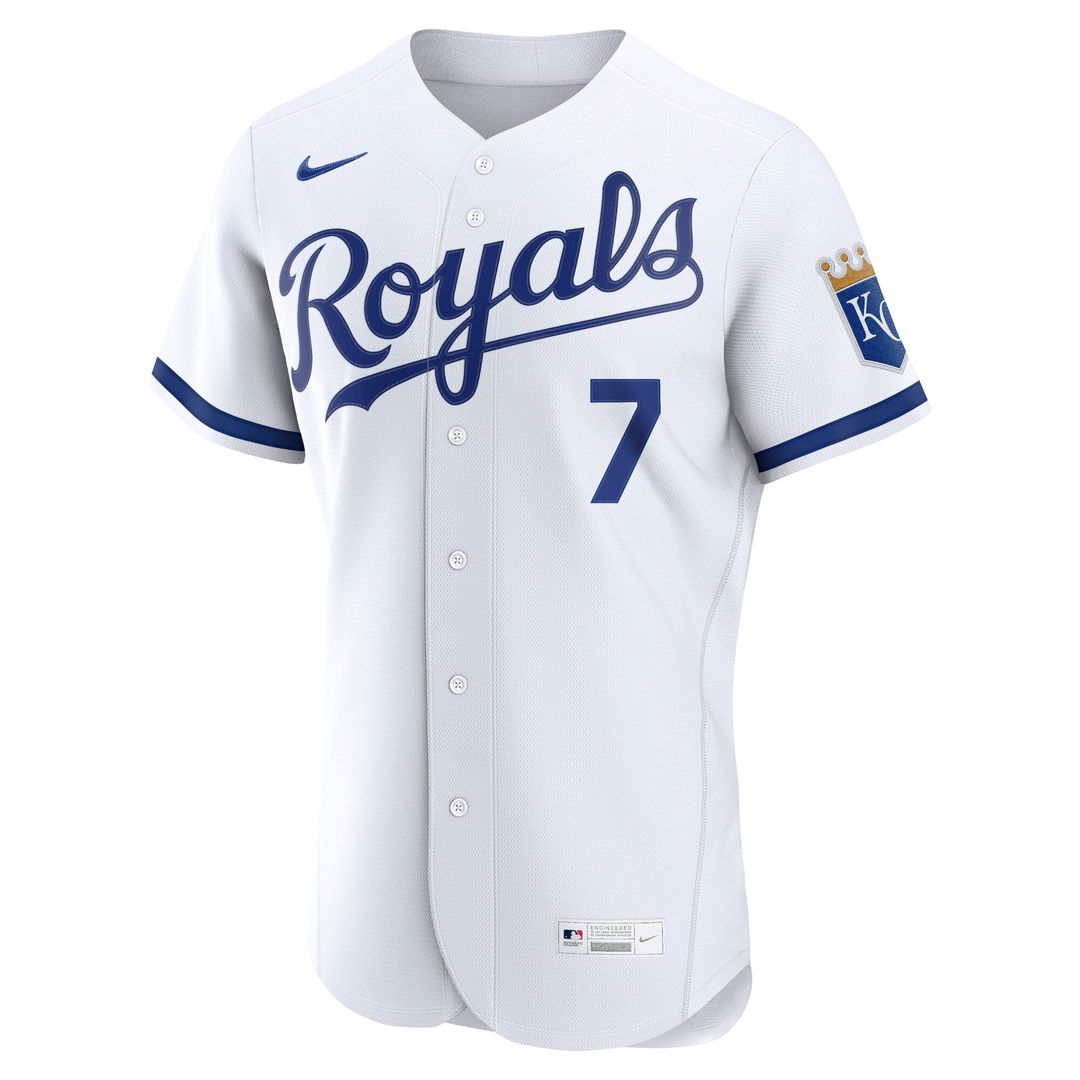 Kansas City Royals Bobby Witt Jr. | Nike White Authentic Jersey