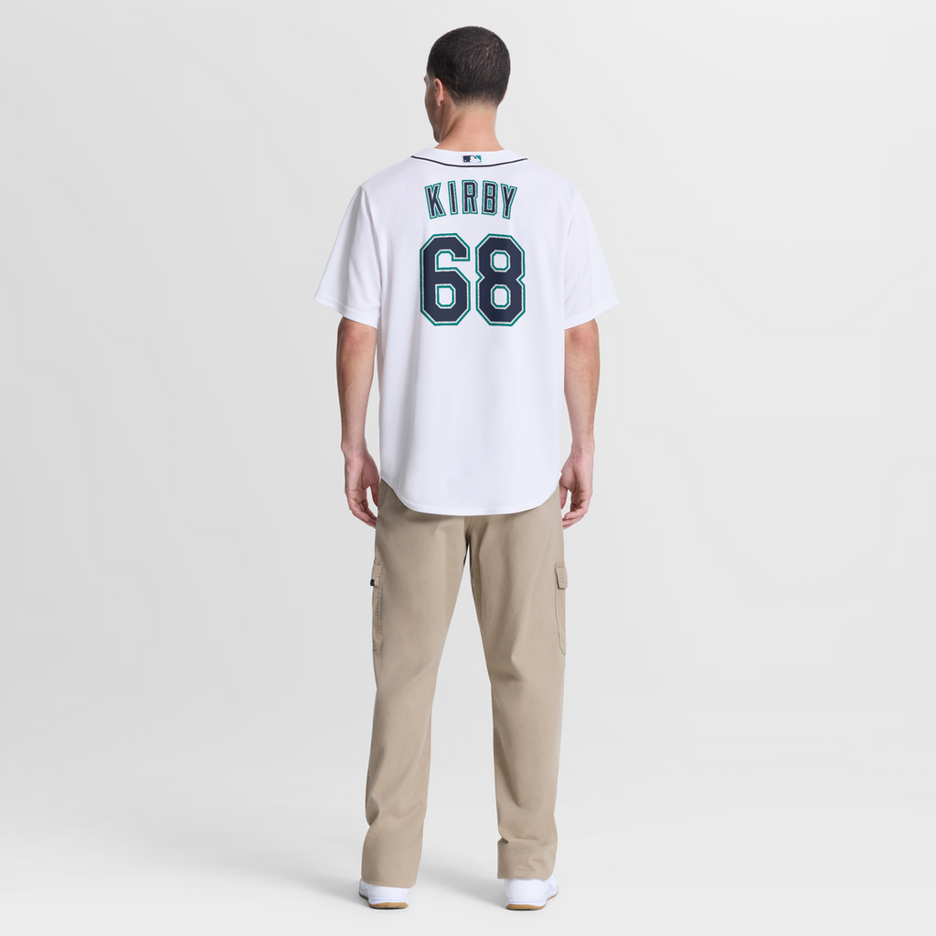 Seattle Mariners George Kirby | Nike White Home Replica Jersey