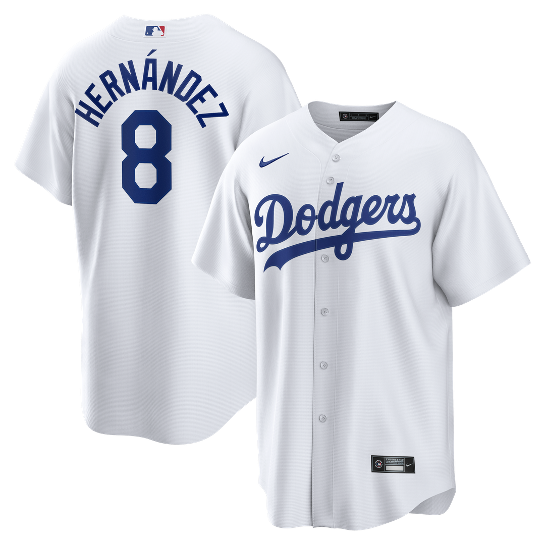 Los Angeles Dodgers Enrique Hernández | Nike White Home Replica Jersey
