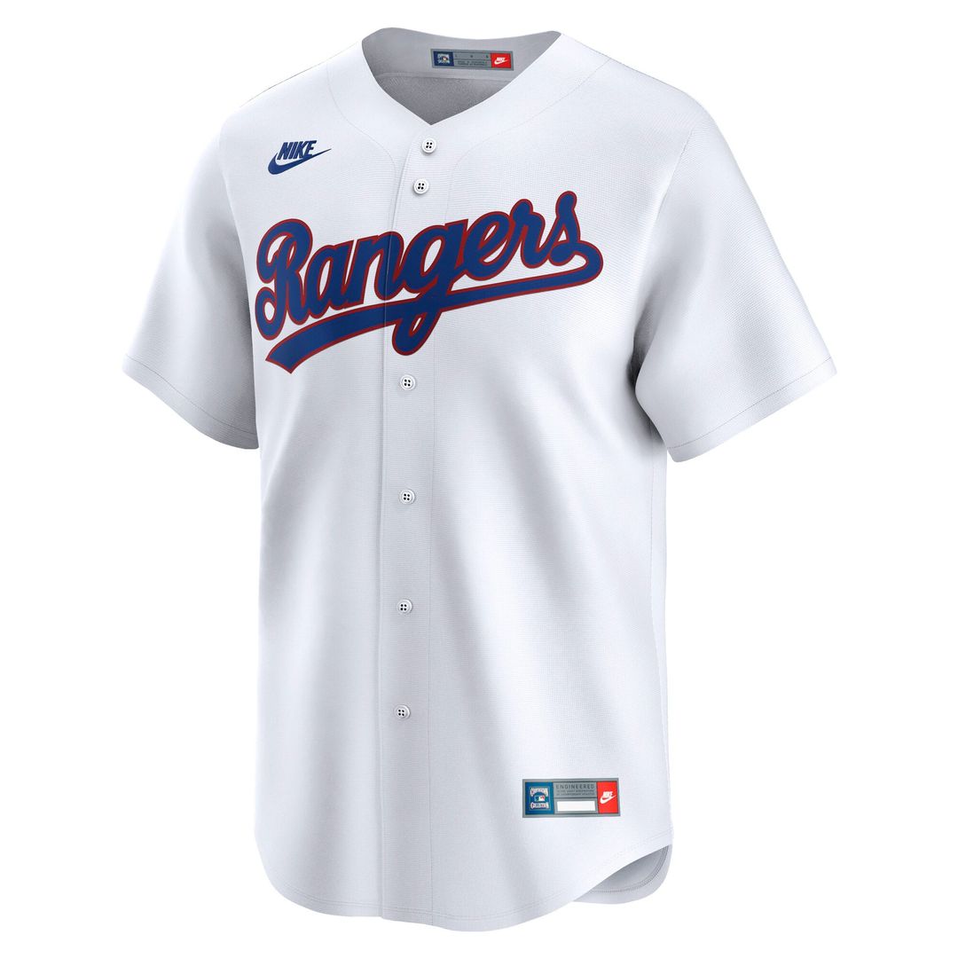 Texas Rangers | Nike White Cooperstown Collection Limited Jersey