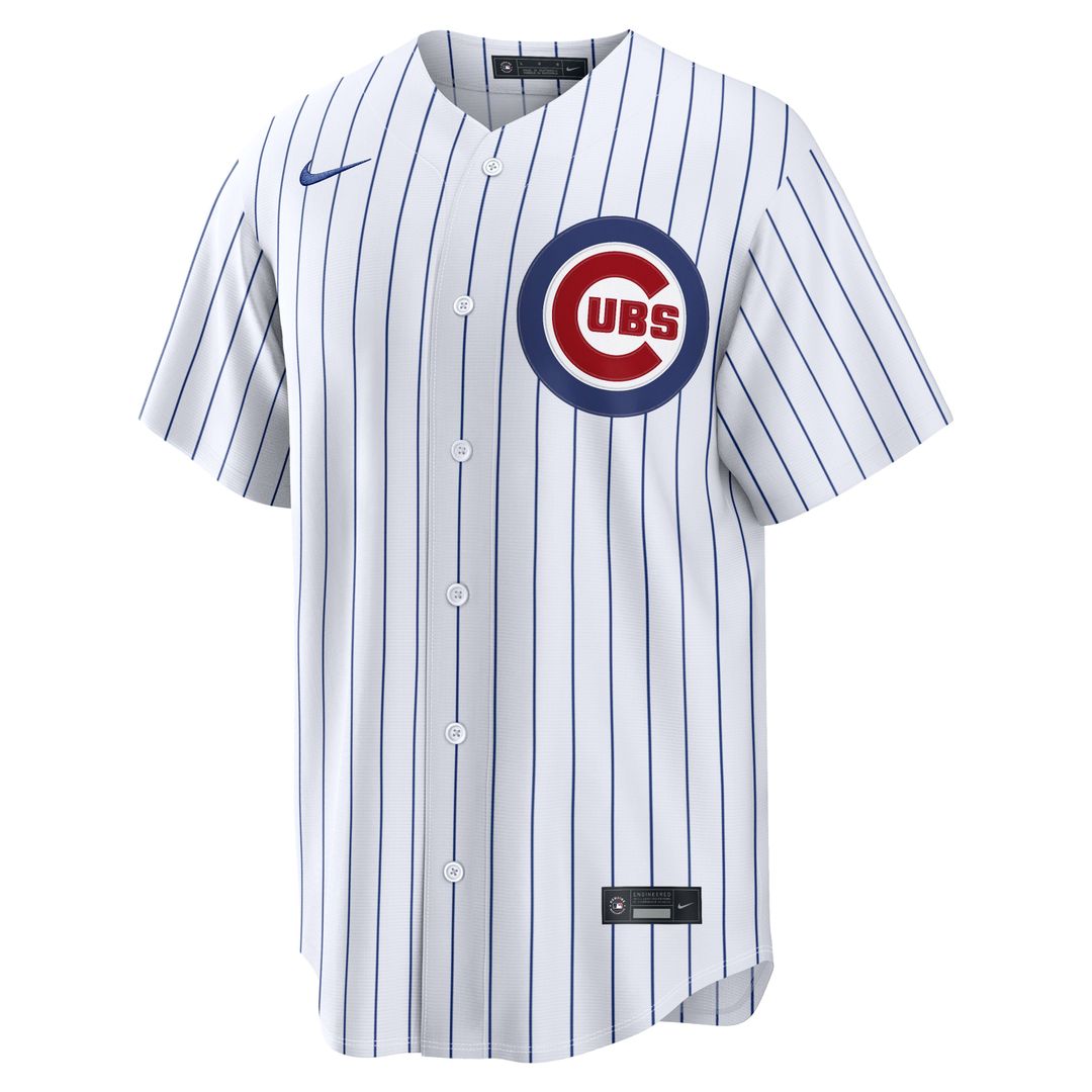 Chicago Cubs | Nike White Home Stadium Custom Jersey