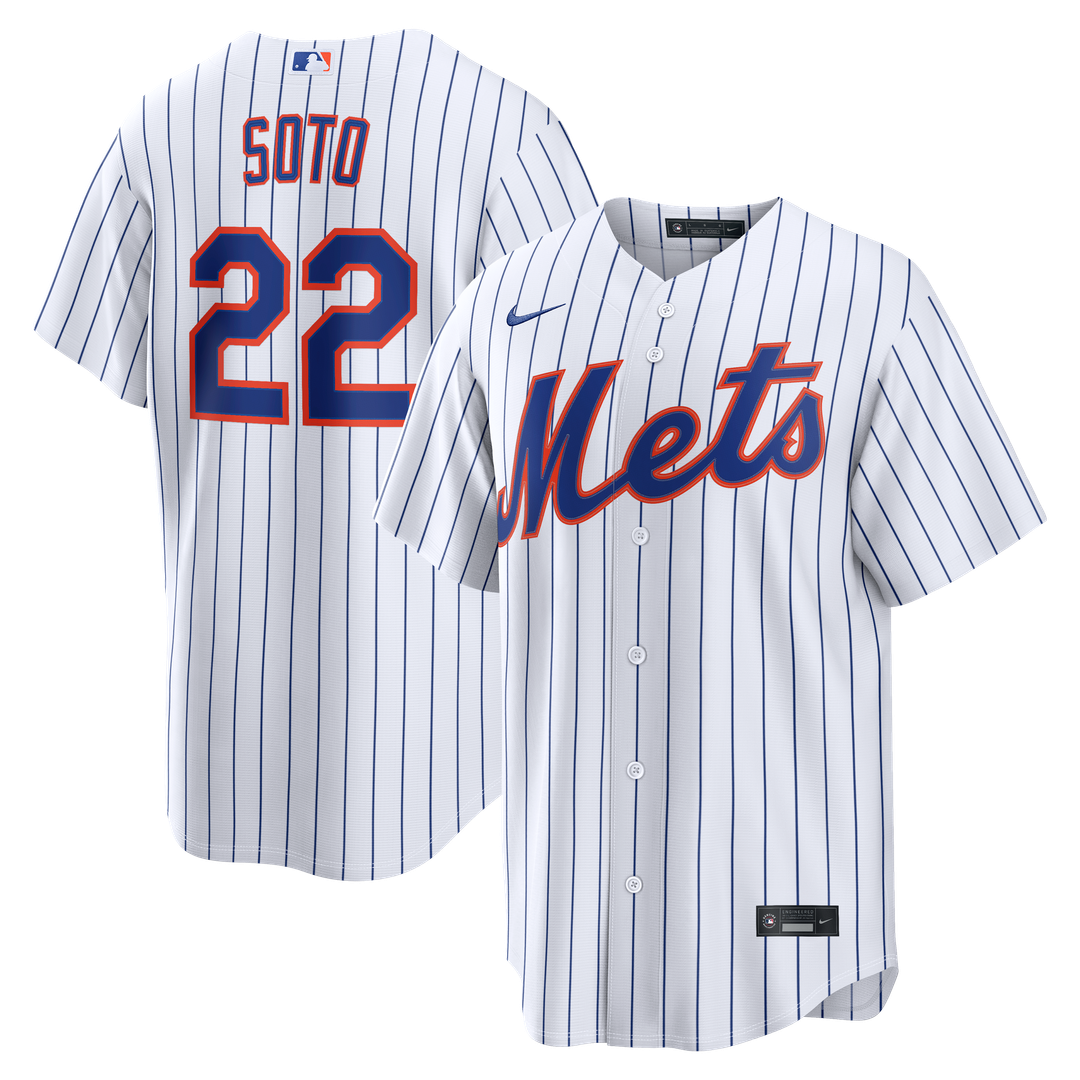 New York Mets Juan Soto | Nike White Home Replica Jersey