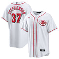 Cincinnati Reds Tyler Stephenson | Nike White Home Replica Jersey