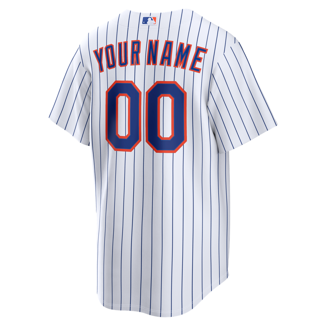 New York Mets | Nike White Home Replica Custom Jersey