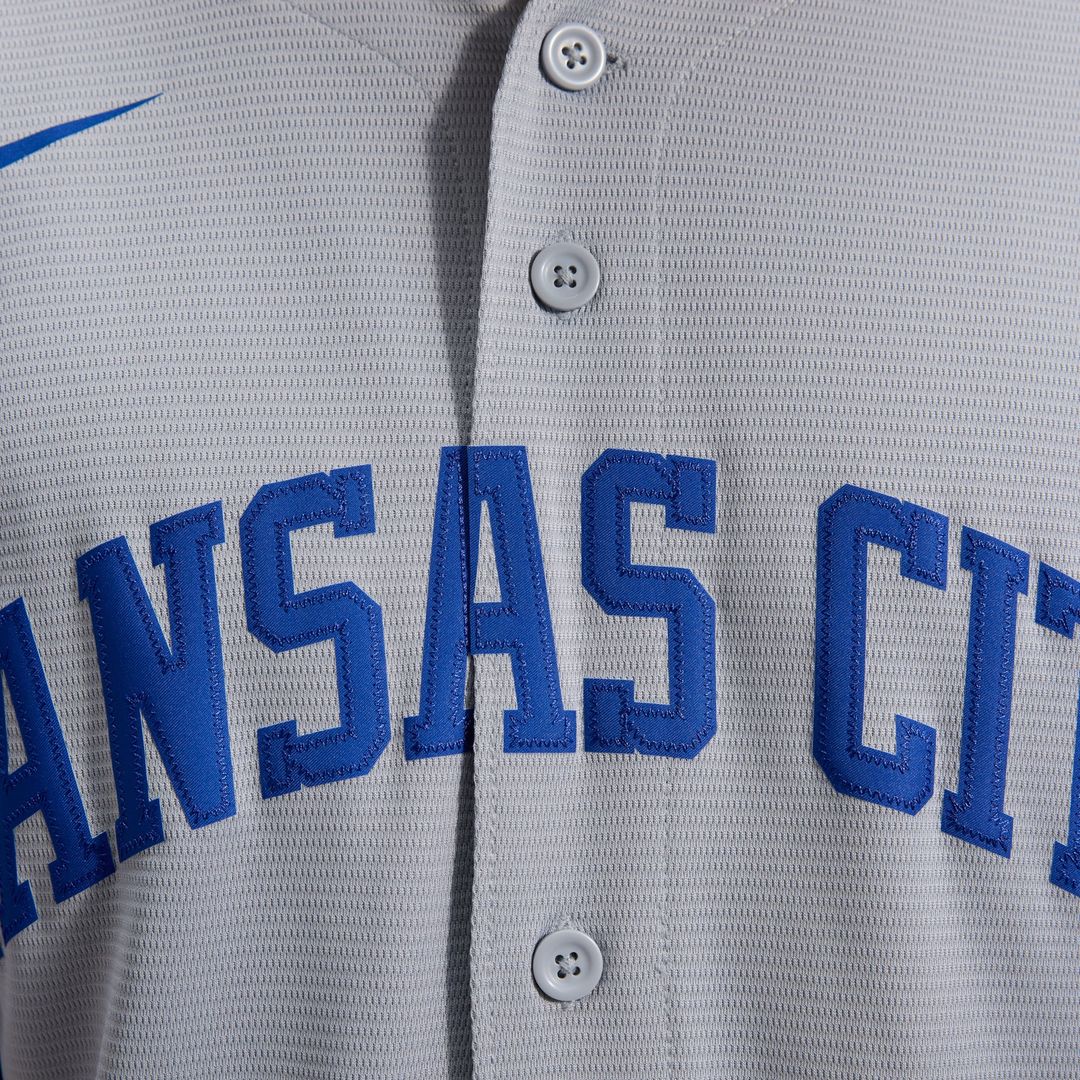 Kansas City Royals Bobby Witt Jr. | Nike Gray Road Replica Jersey