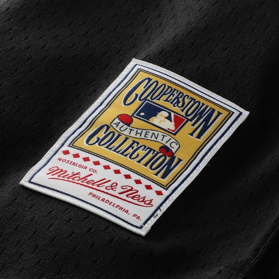 Cincinnati Reds Barry Larkin | Mitchell & Ness Red Throwback Cooperstown Mesh Batting Practice Jersey