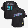 Arizona Diamondbacks Randy Johnson | Mitchell & Ness Black Big & Tall Cooperstown Mesh Batting Practice Jersey