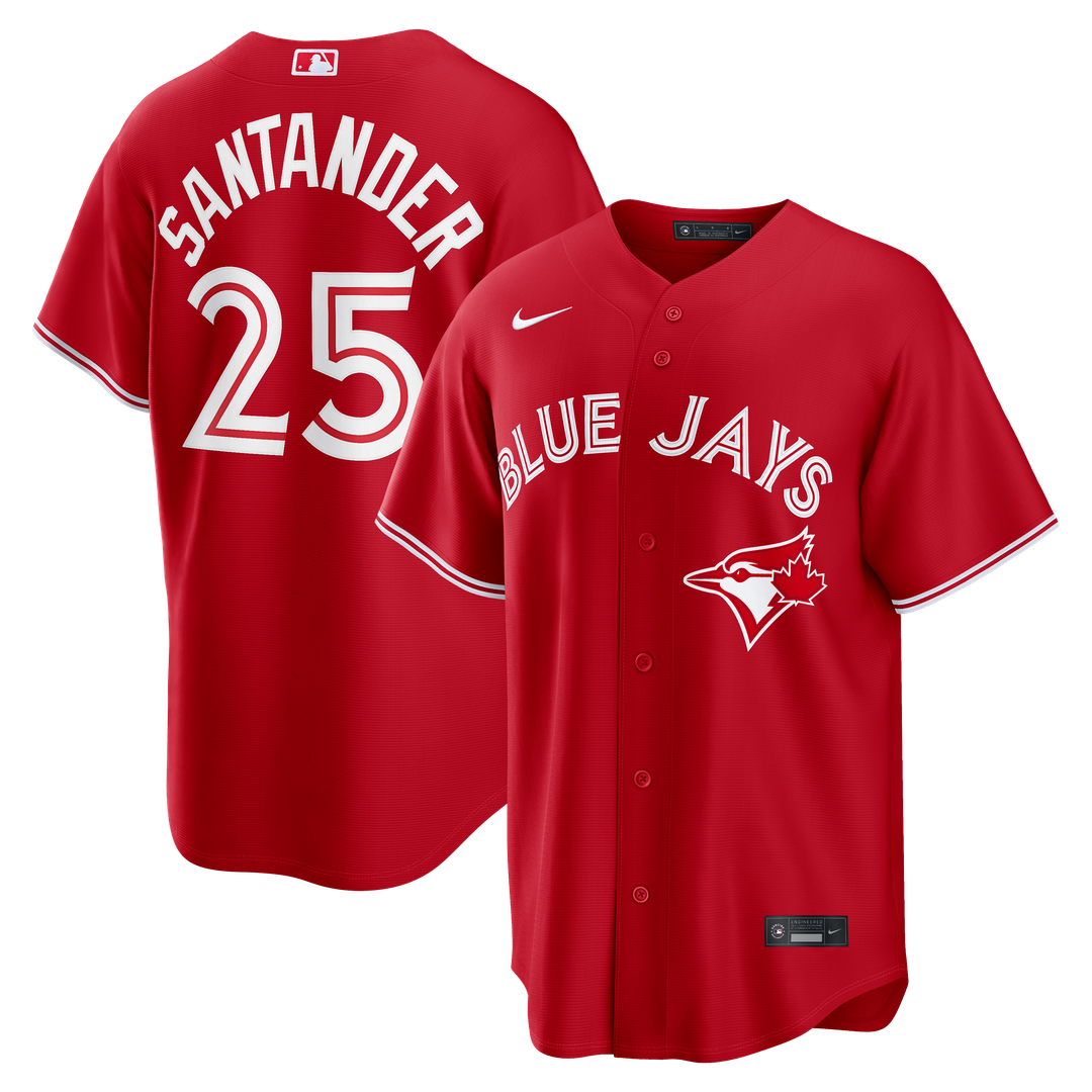 Toronto Blue Jays Anthony Santander | Nike Red Canada Day Replica Jersey