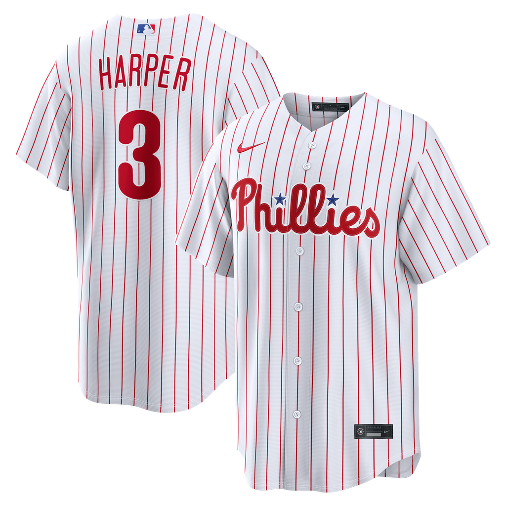 Philadelphia Phillies Bryce Harper | Nike White Home Replica Jersey