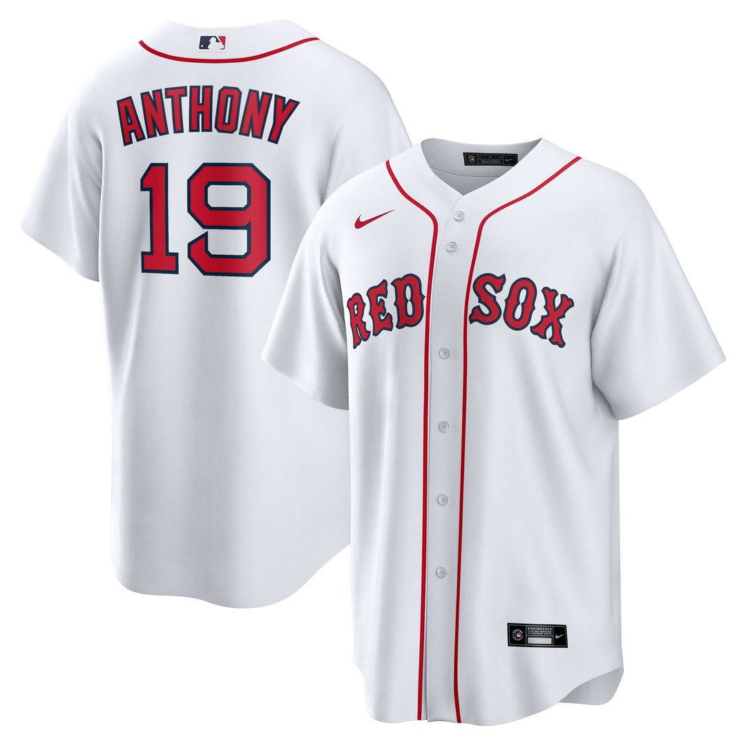Boston Red Sox Roman Anthony | Nike White Home Replica Jersey