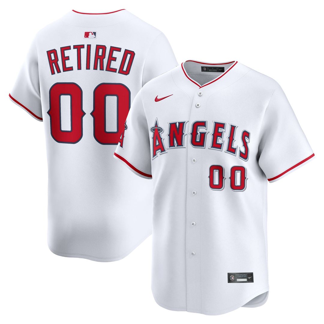 Los Angeles Angels | Nike White Home Limited Pick-A-Player Retired Roster Jersey