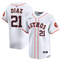 Houston Astros Yainer Diaz | Nike White Home Limited Player Jersey