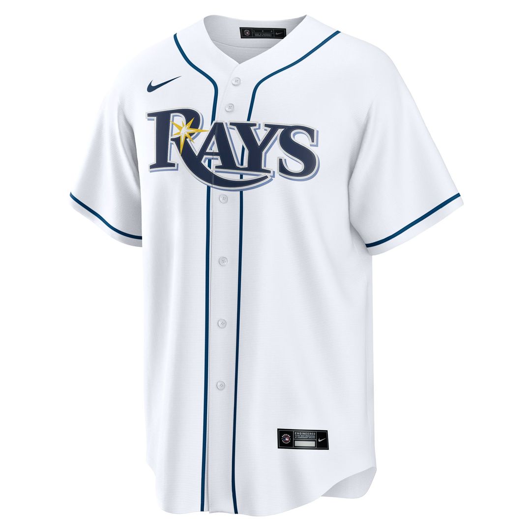 Tampa Bay Rays Junior Caminero | Nike White Home Replica Jersey
