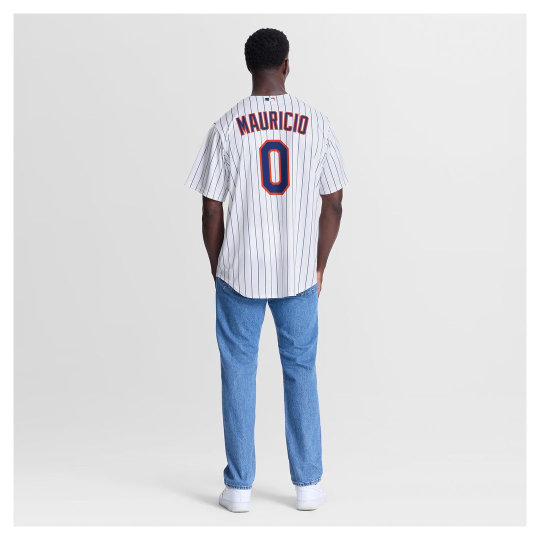 New York Mets Ronny Mauricio | Nike White Home Replica Jersey
