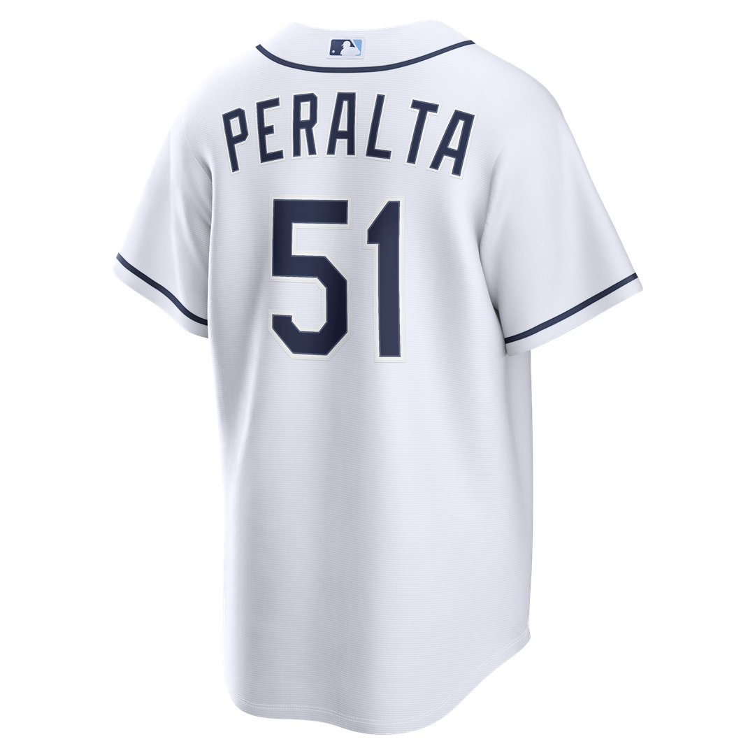 Tampa Bay Rays Freddy Peralta | Nike White Home Replica Jersey