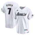 Houston Astros Craig Biggio | Nike White Throwback Cooperstown Collection Limited Jersey
