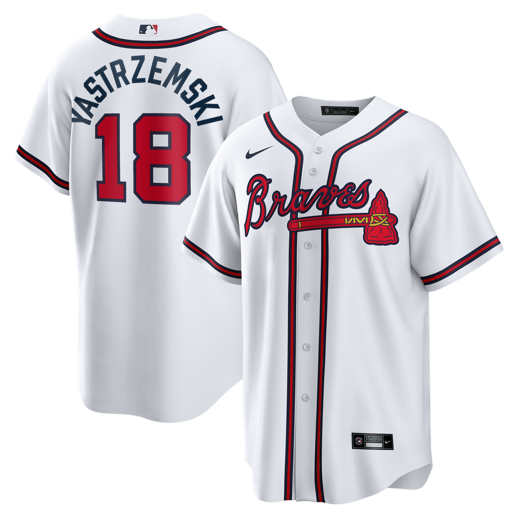Atlanta Braves Mike Yastrzemski | Nike White Replica Jersey