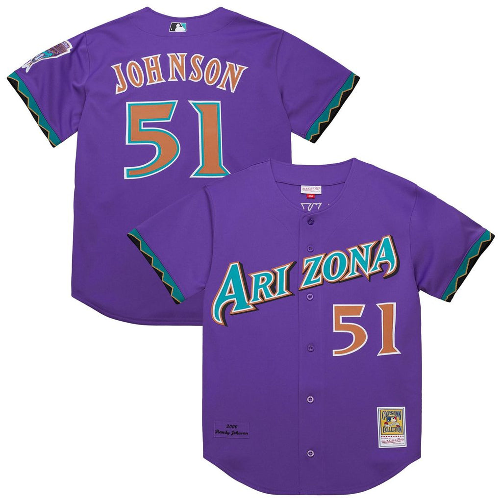 Arizona Diamondbacks Randy Johnson | Mitchell & Ness Black 2001 Authentic Jersey