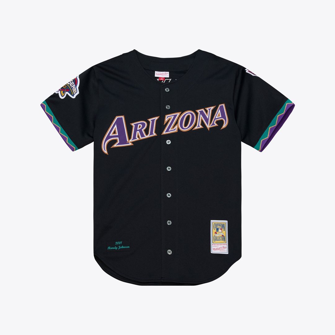 Arizona Diamondbacks Randy Johnson | Mitchell & Ness Purple 2000 Throwback Authentic Jersey
