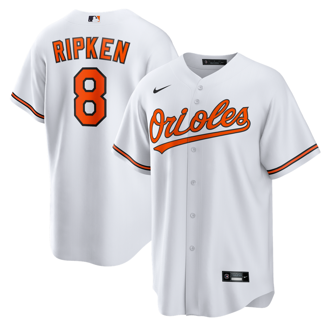 Baltimore Orioles Cal Ripken Jr. | Nike White Home Retired Player Replica Jersey
