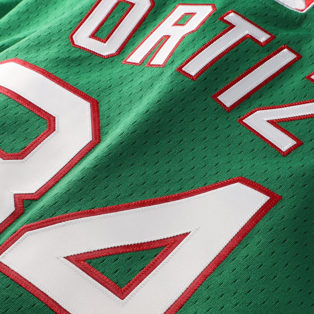 Boston Red Sox David Ortiz | Mitchell & Ness Red Cooperstown Collection Mesh Batting Practice Button-Up Jersey