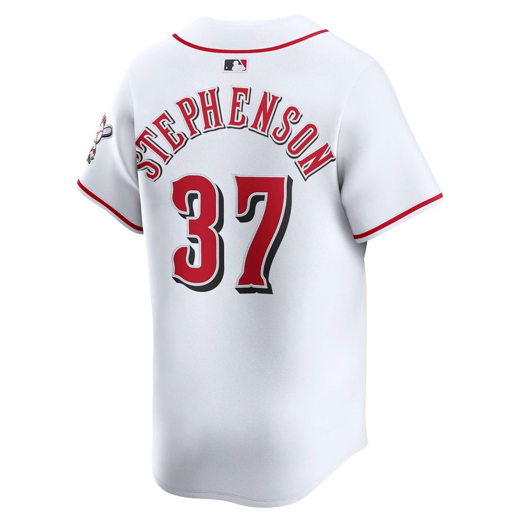 Cincinnati Reds Tyler Stephenson | Nike White Home Limited Player Jersey