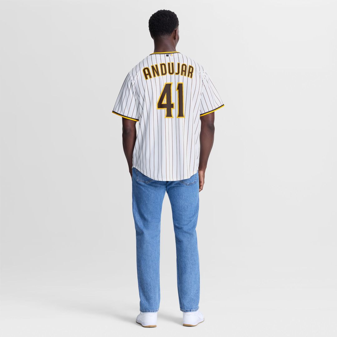 San Diego Padres Miguel Andujar | Nike White Home Replica Jersey
