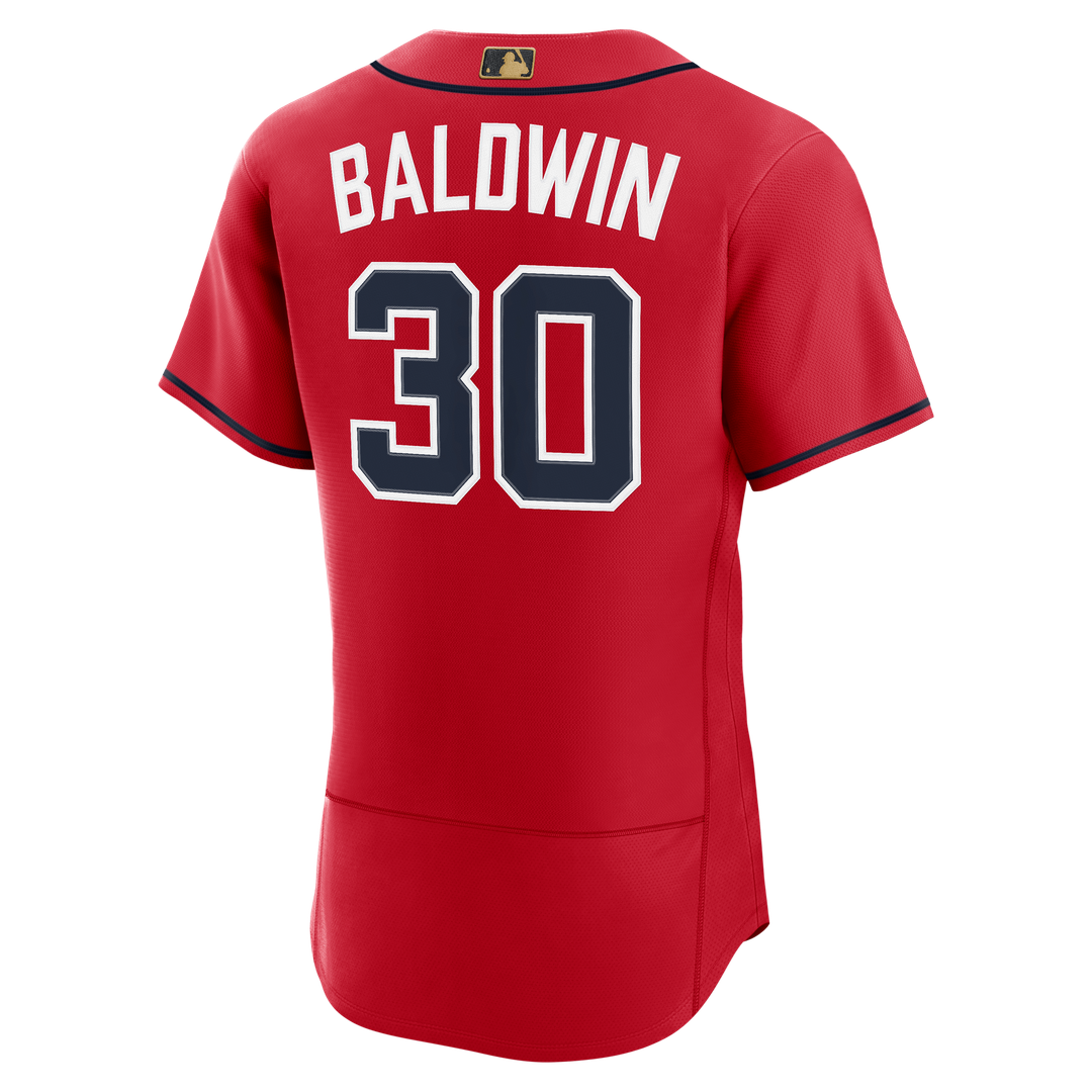 Atlanta Braves Drake Baldwin | Nike Red MLB Awards Authentic Jersey