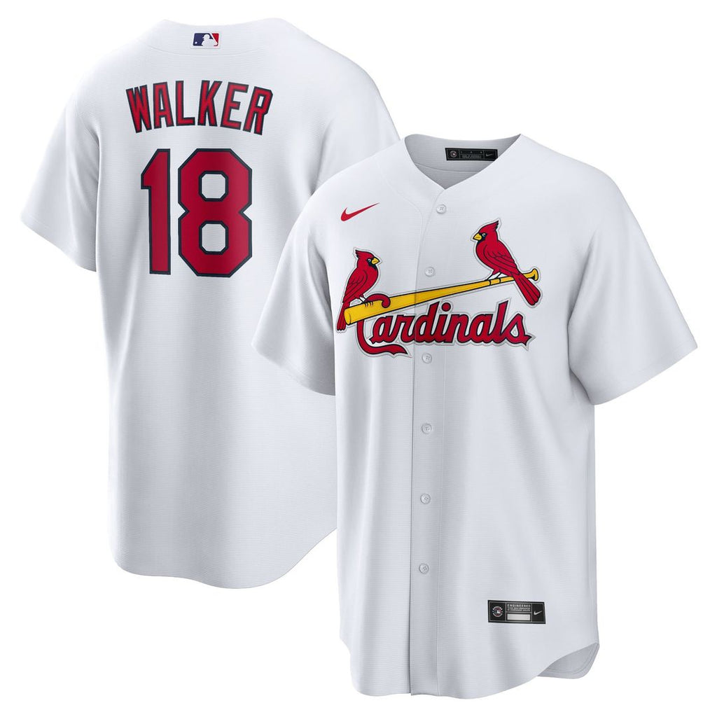 St. Louis Cardinals Jordan Walker | Nike White Home Official Replica Player Jersey