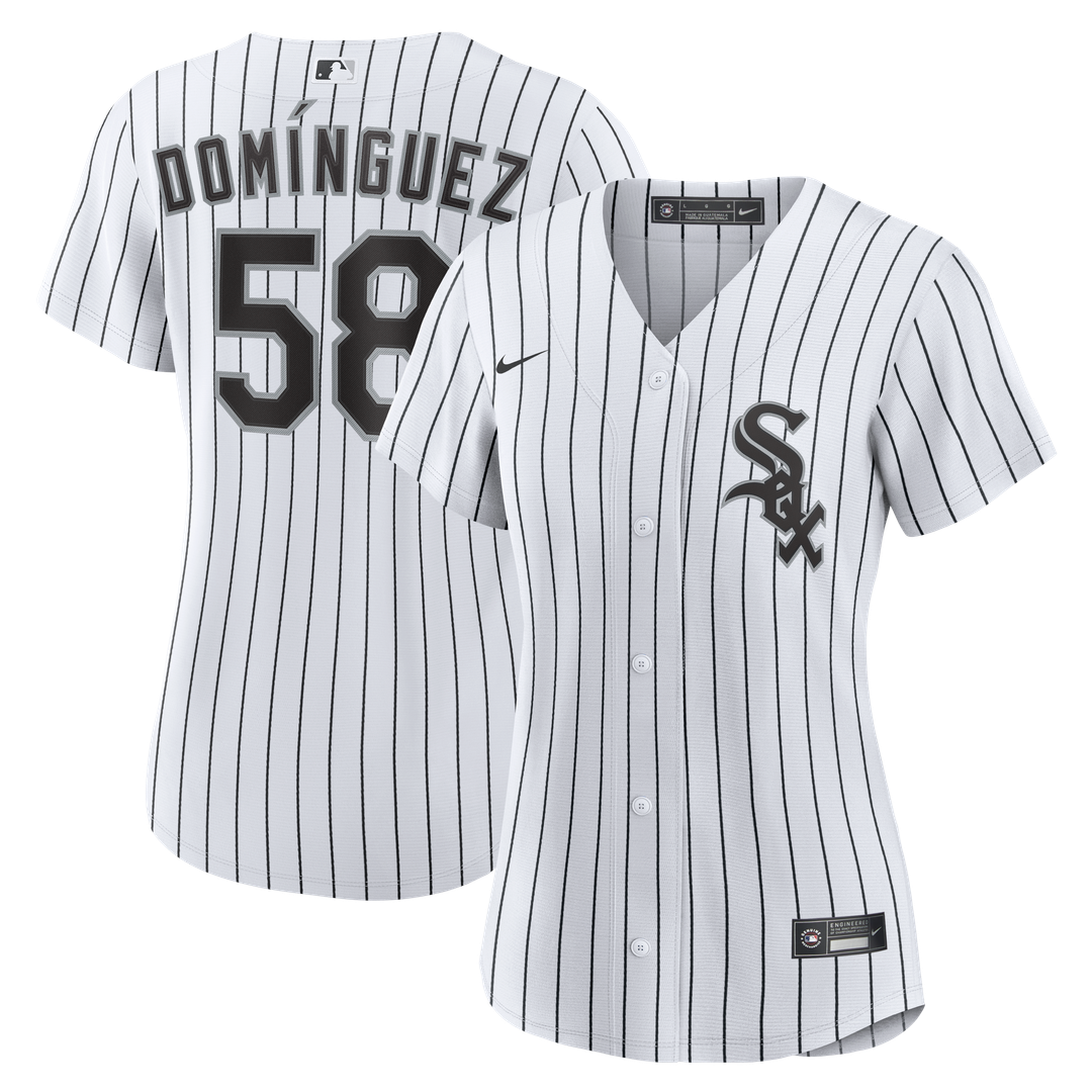 Women's Chicago White Sox Seranthony Domínguez | Nike White Home Replica Jersey