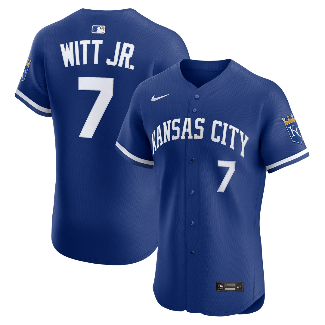 Kansas City Royals Bobby Witt Jr. | Nike Royal Alternate 2 Elite Player Jersey