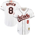 Baltimore Orioles Cal Ripken | Mitchell & Ness White Home Authentic Jersey