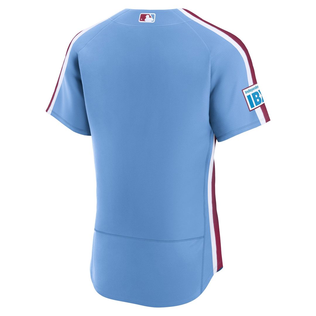 Philadelphia Phillies | Nike White Home Sponsor Patch Authentic Jersey