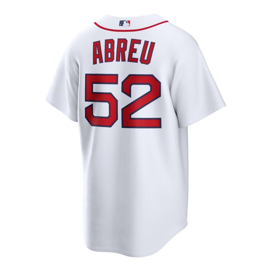 Boston Red Sox Wilyer Abreu | Nike White Home Replica Jersey