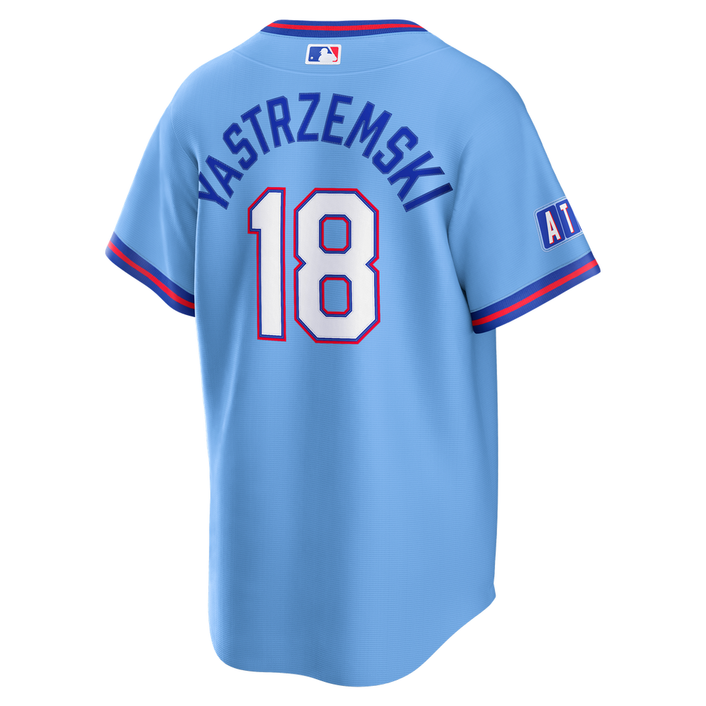 Atlanta Braves Mike Yastrzemski | Nike Powder Blue 2026 City Connect Stadium Jersey