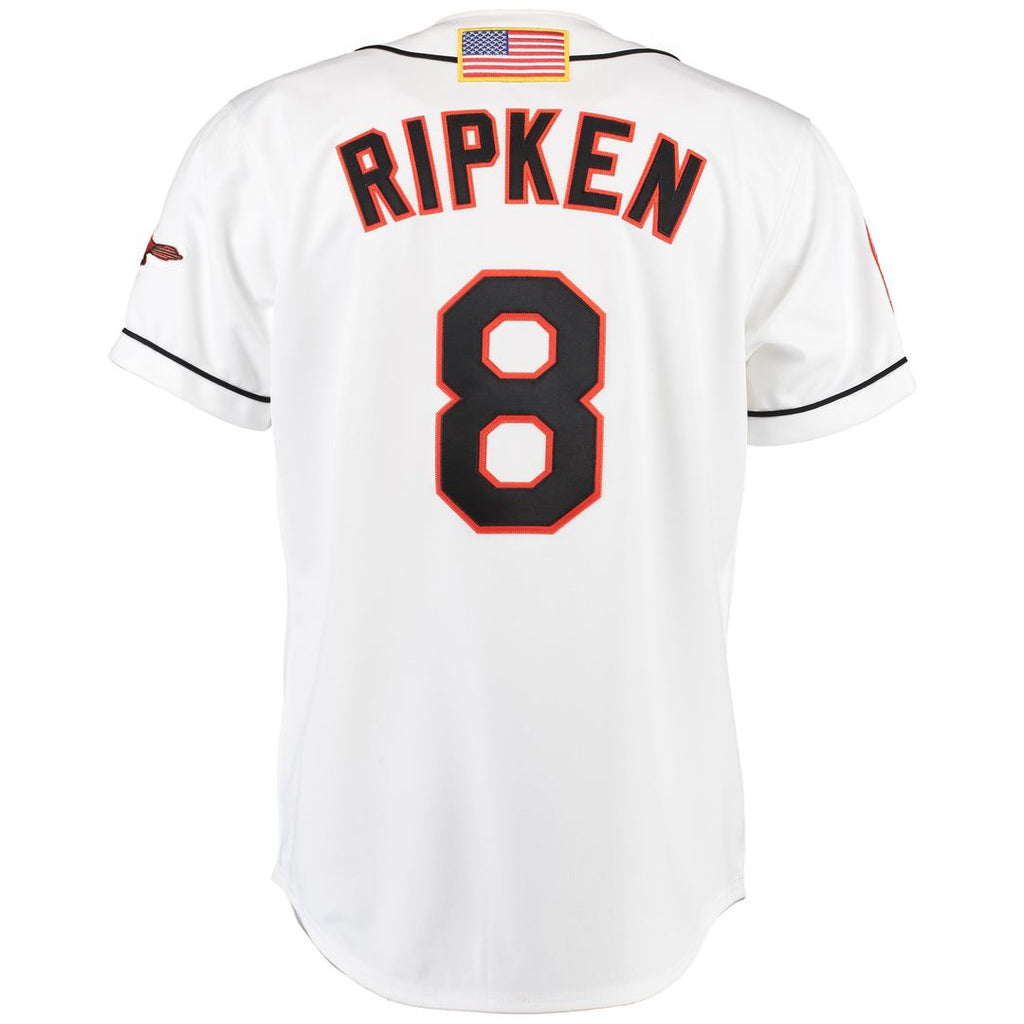 Baltimore Orioles Cal Ripken | Mitchell & Ness White Home Authentic Jersey
