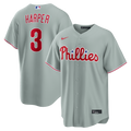 Philadelphia Phillies Bryce Harper | Nike Gray Road Replica Jersey