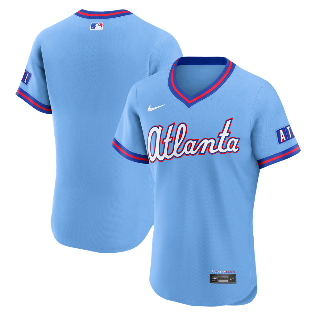 Atlanta Braves | Nike Powder Blue 2026 City Connect Authentic Jersey