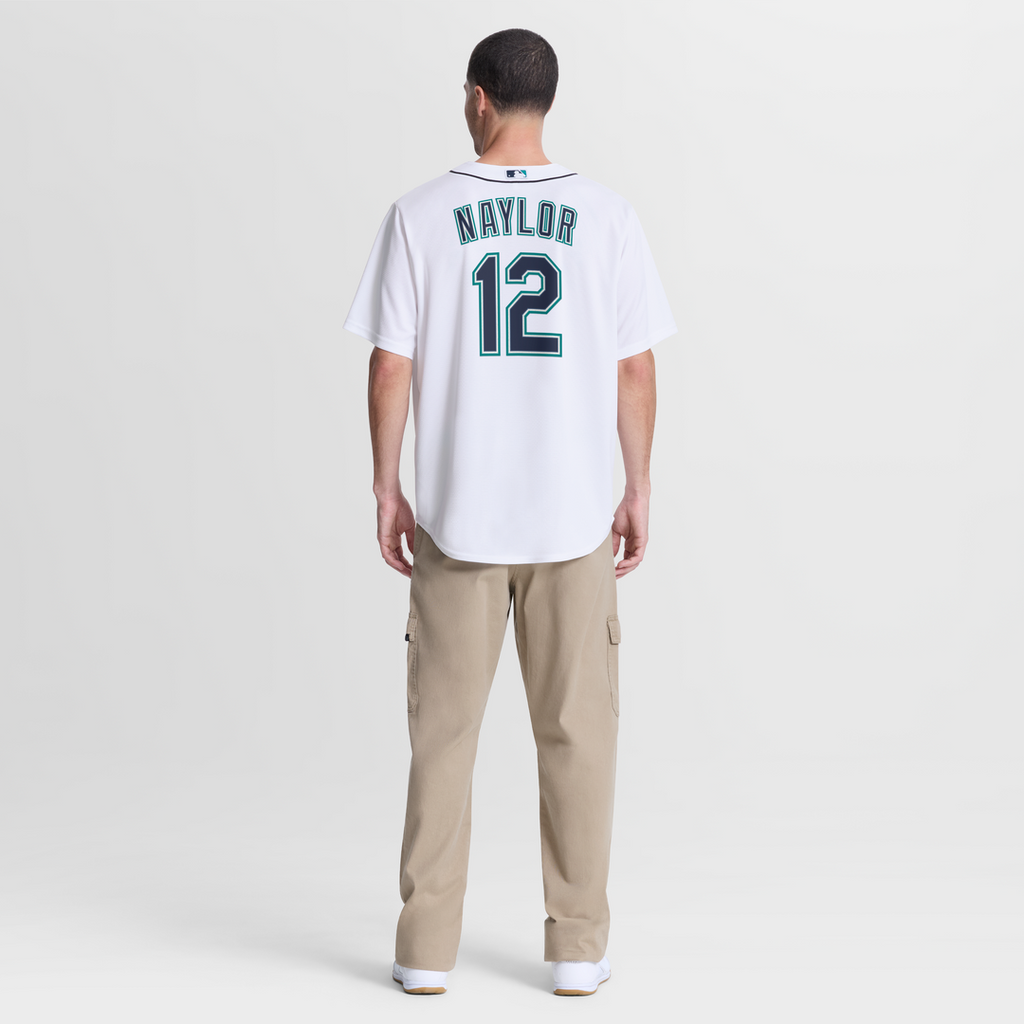 Seattle Mariners Josh Naylor | Nike White Home Replica Jersey