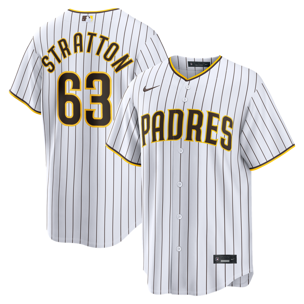 San Diego Padres Hunter Stratton | Nike White Home Replica Jersey