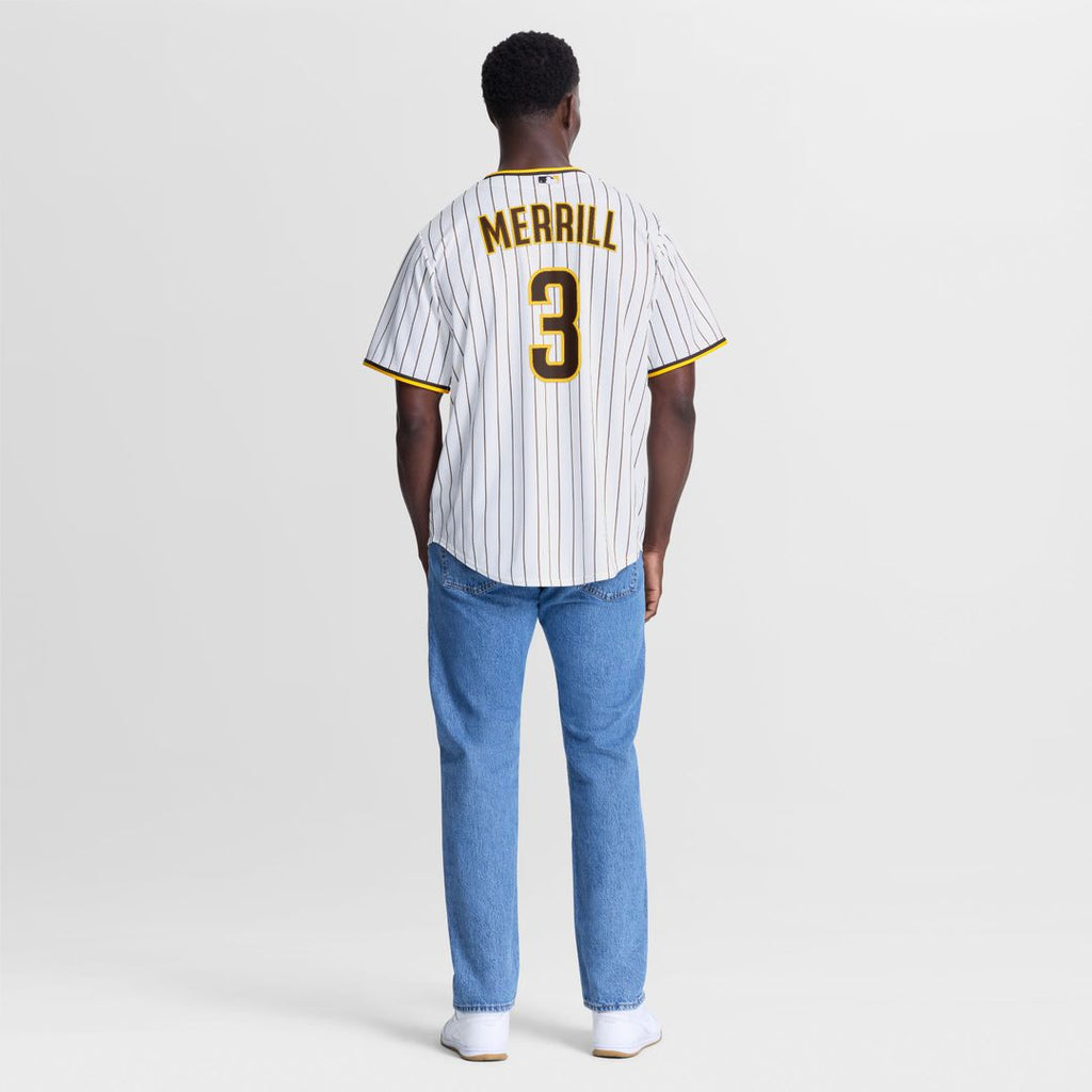 San Diego Padres Jackson Merrill | Nike White Home Replica Player Jersey