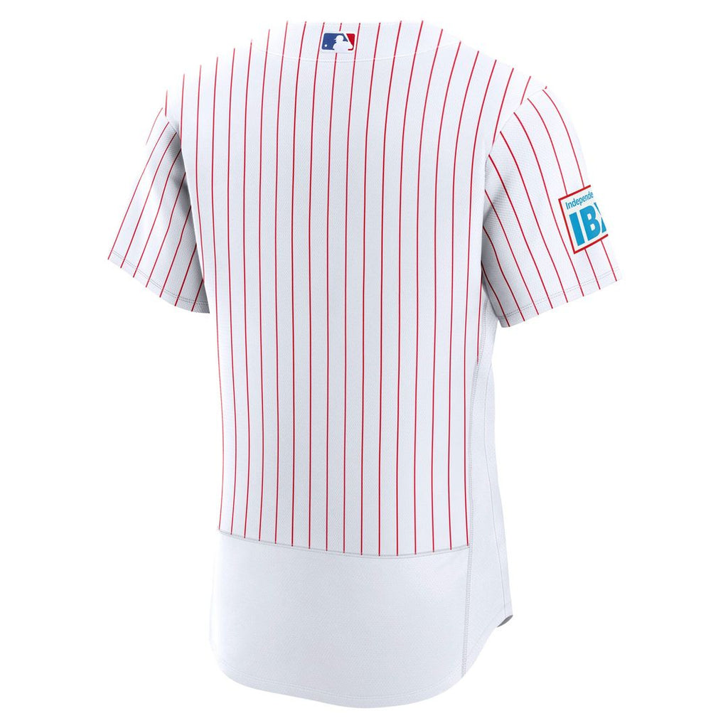 Philadelphia Phillies | Nike White Home Sponsor Patch Authentic Jersey